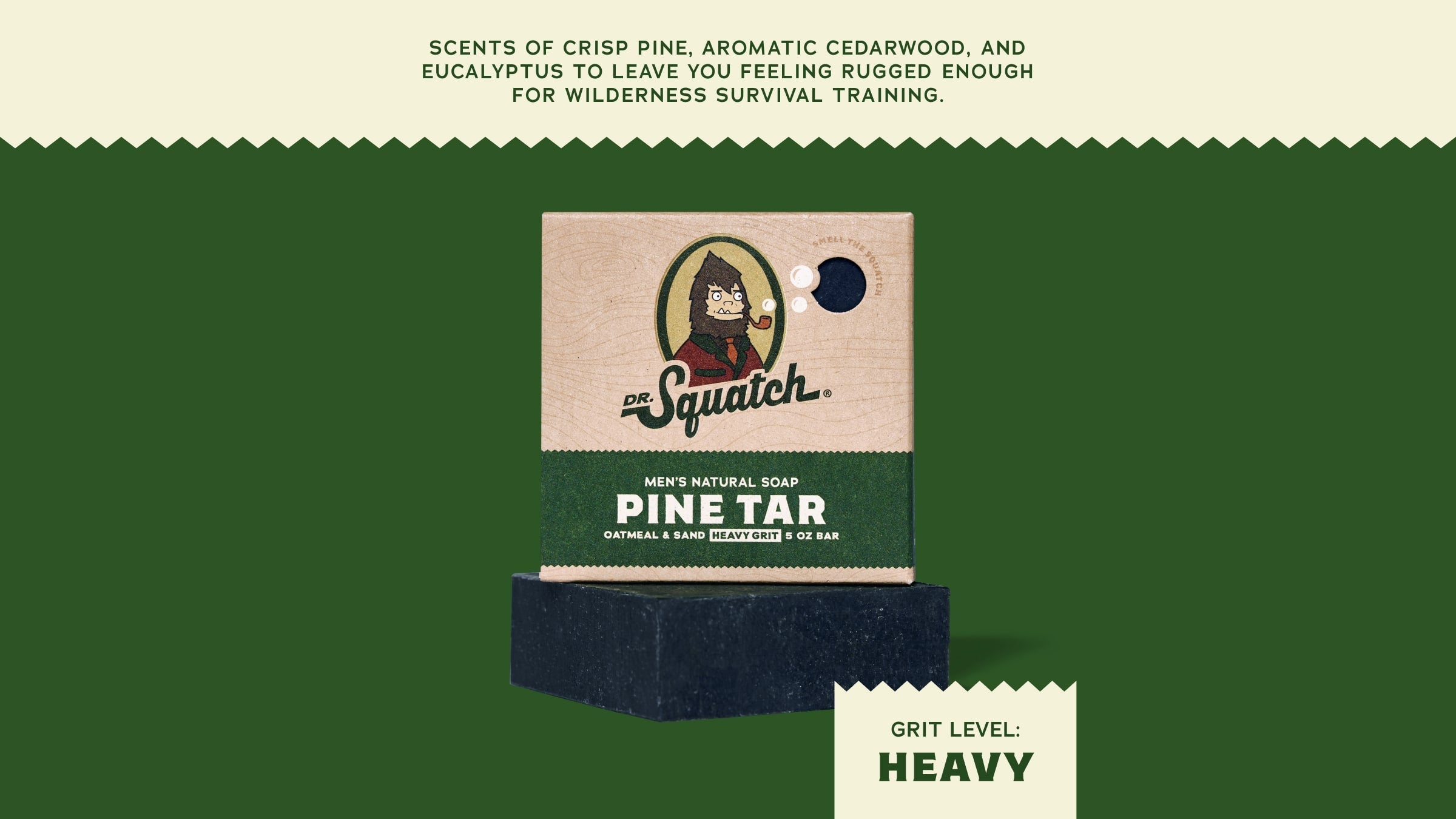 Pinewood — Savon corps exfoliant pour homme — visuel 5
