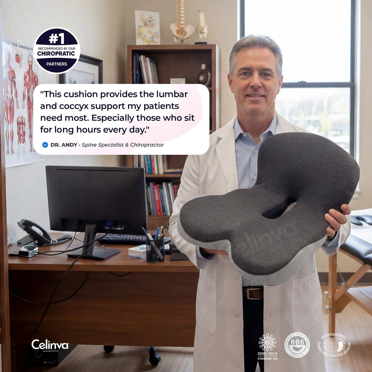 Celinva™ Orthopedic Cushion Pro